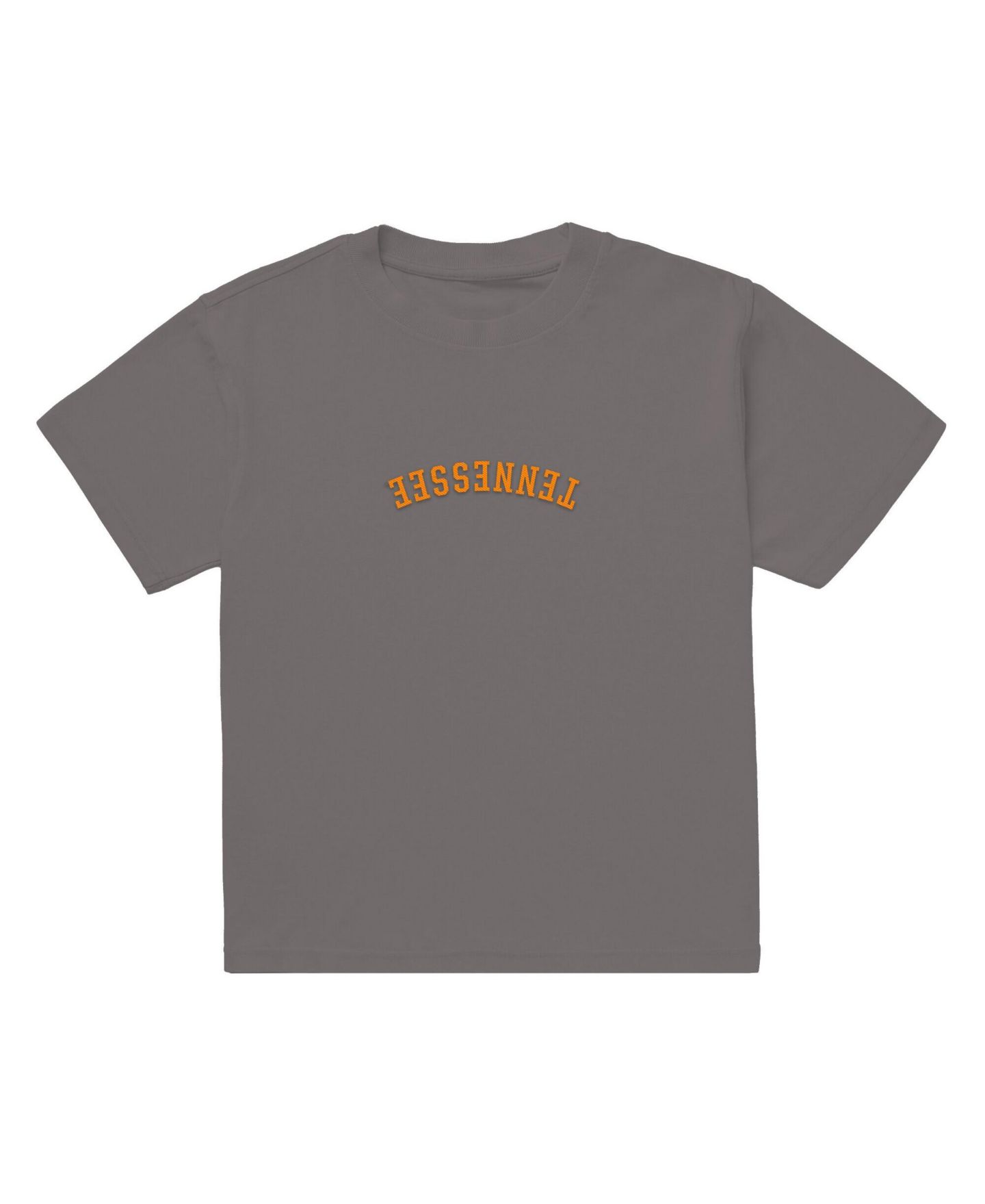 Мужская футболка Uscape Apparel Brown Tennessee Volunteers Upside Down Embroidered Vintage Heavyweight — фото 2