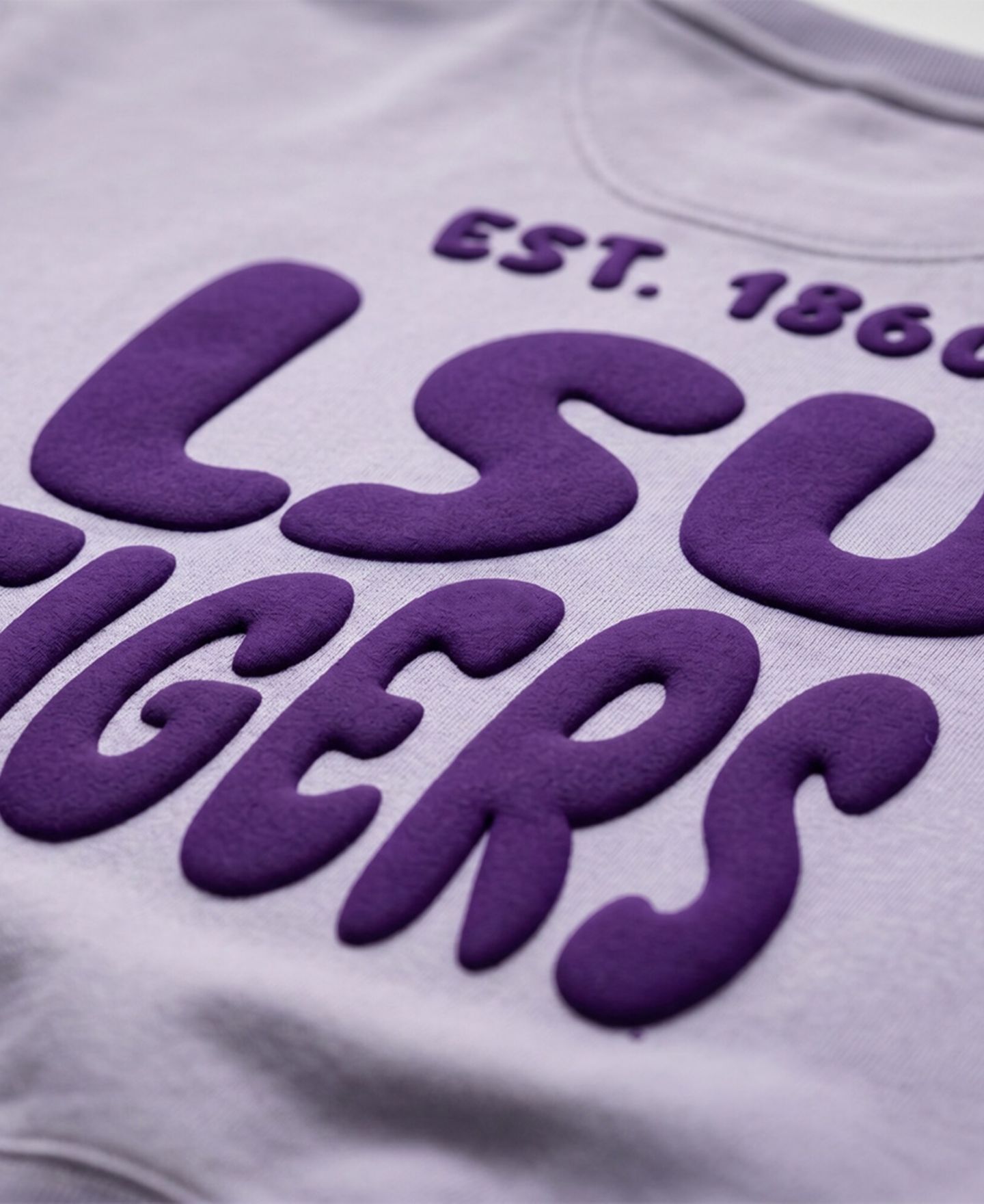 Женская толстовка Uscape Apparel Purple LSU Tigers Cloud — фото 4