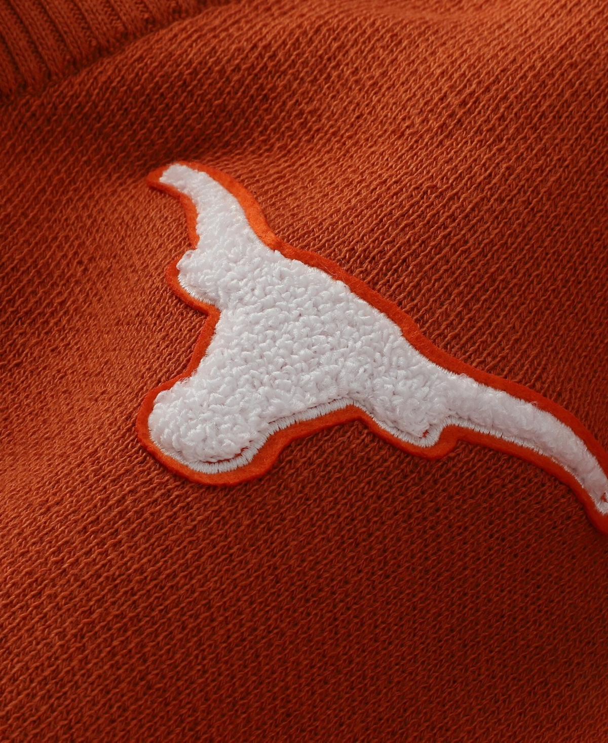Uscape Apparel Men's and Women's Texas Orange Longhorns Chenille Patch Cardigan