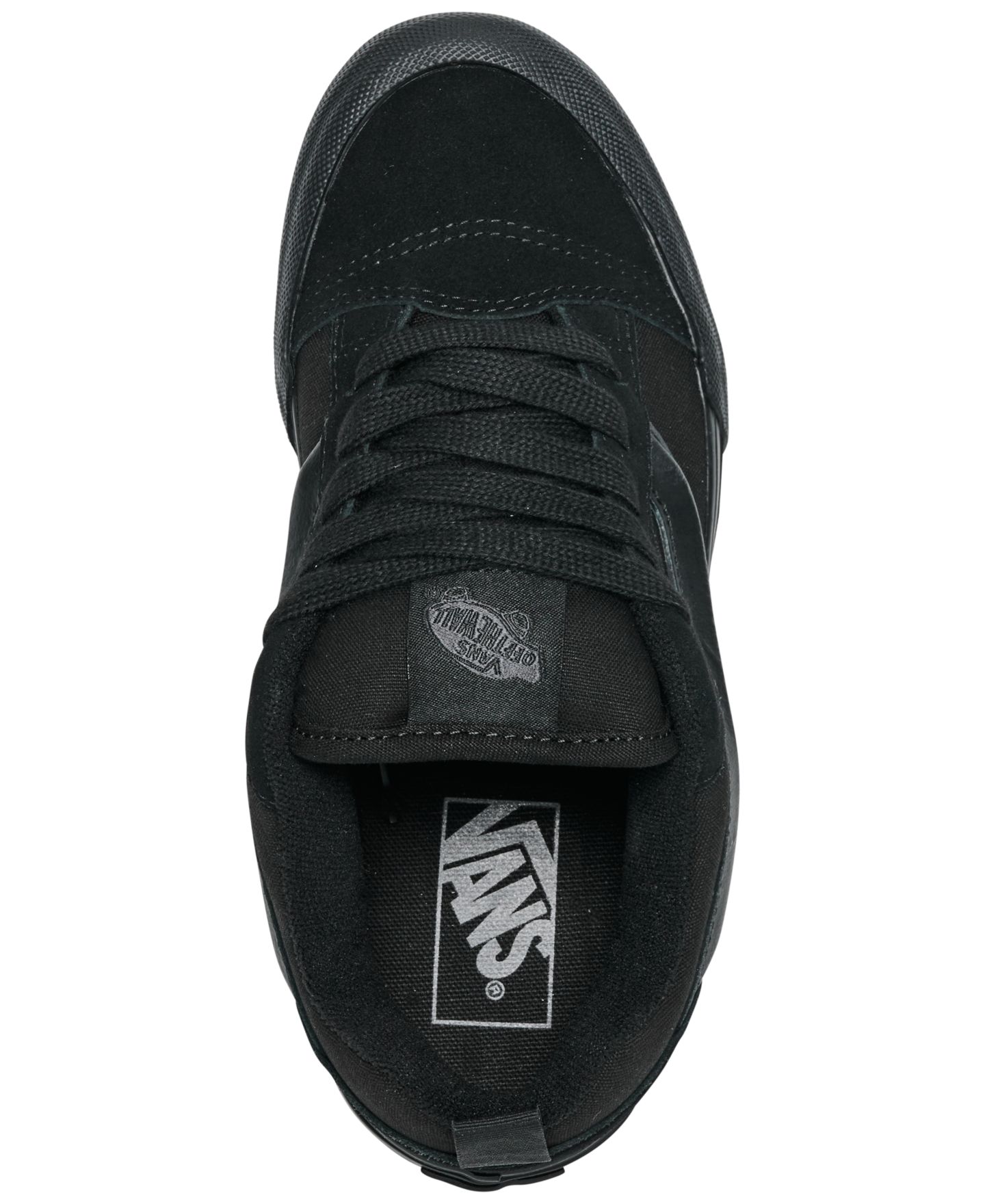 Детские кроссовки Vans Big Kids Knu Skool Lifestyle, цвет: Чёрный — фото 5