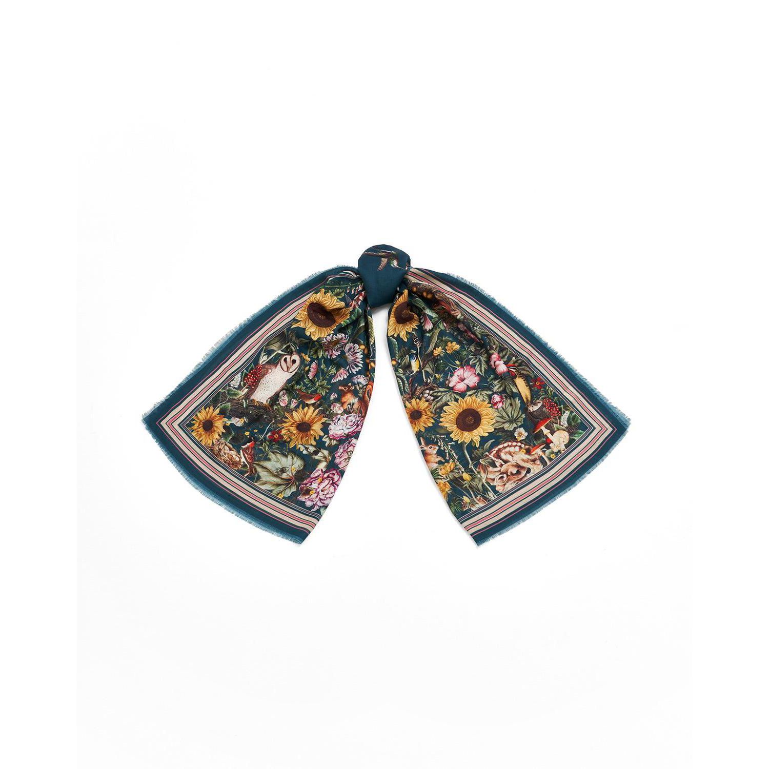 Women's Botanical Long Scarf