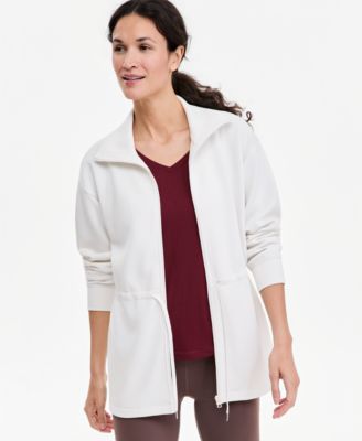 Women's Butter-Soft Tie-Waist Full-Zip Jacket