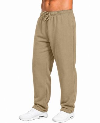 Men's Classic Open-Bottom Fleece Sweatpants