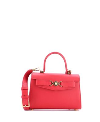Small Medusa 95 Top Handle Bag Leather