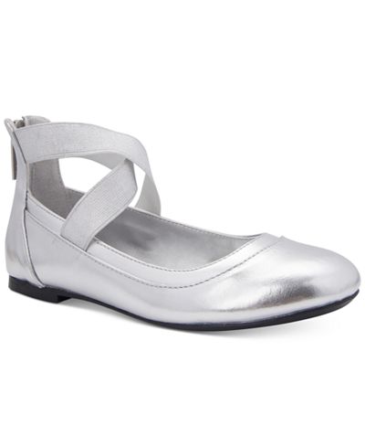 Nina Alicea Ankle-Strap Flats, Girls (7-16) & Little Girls (2-6X)