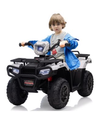 33.1 x 20.9 x 12.0 Inch Kids Electric Ride On ATV, 12V Battery Powered Quad with 3 MPH Speed, 4-Wheeler for Outdoor Adventure Play