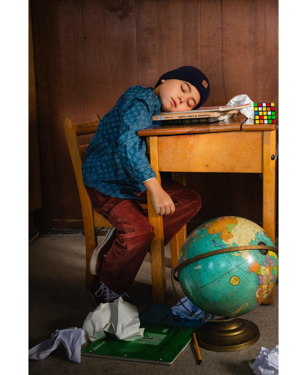 Deux par Boys' (6-12) Chambray Shirt