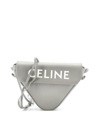 Small Triangle Bag Leather