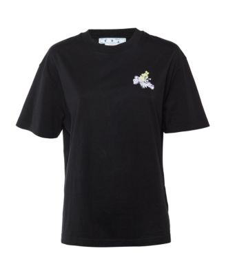 Women's Floral Logo Cotton T-Shirt