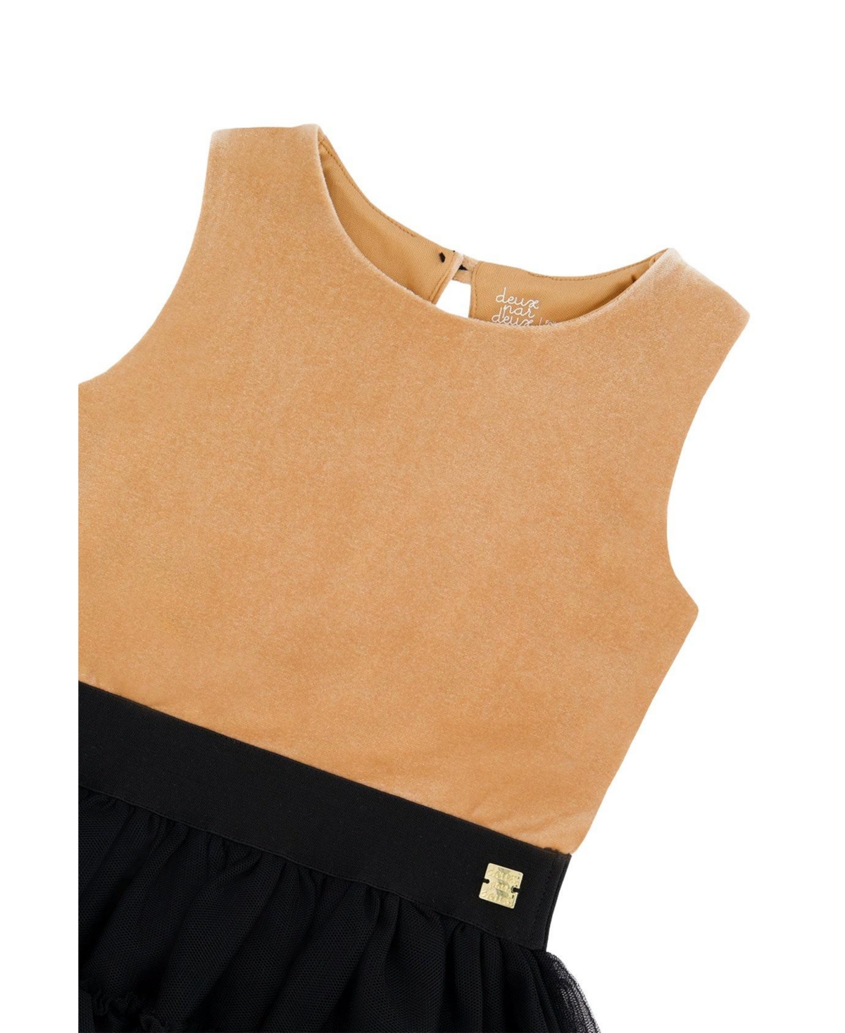 Deux par Little and Big Girl's (6-14) Bi-Material Sleeveless Dress
