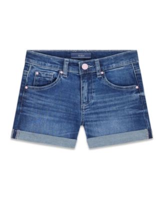Girls' 8-16 Stretch Denim Shorts