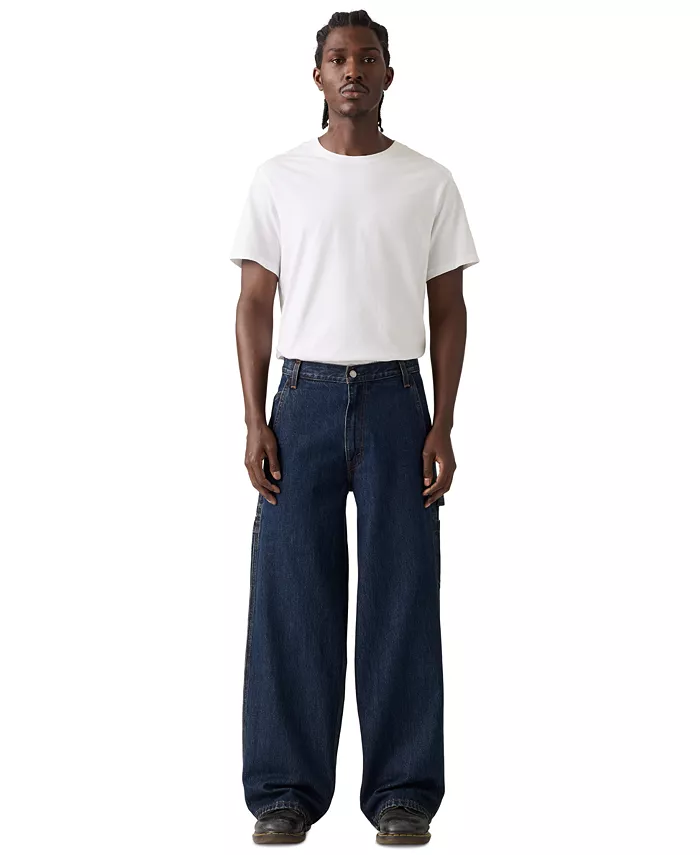 Men's Baggy Utility Zip-Fly Jeans - thumbnail 10