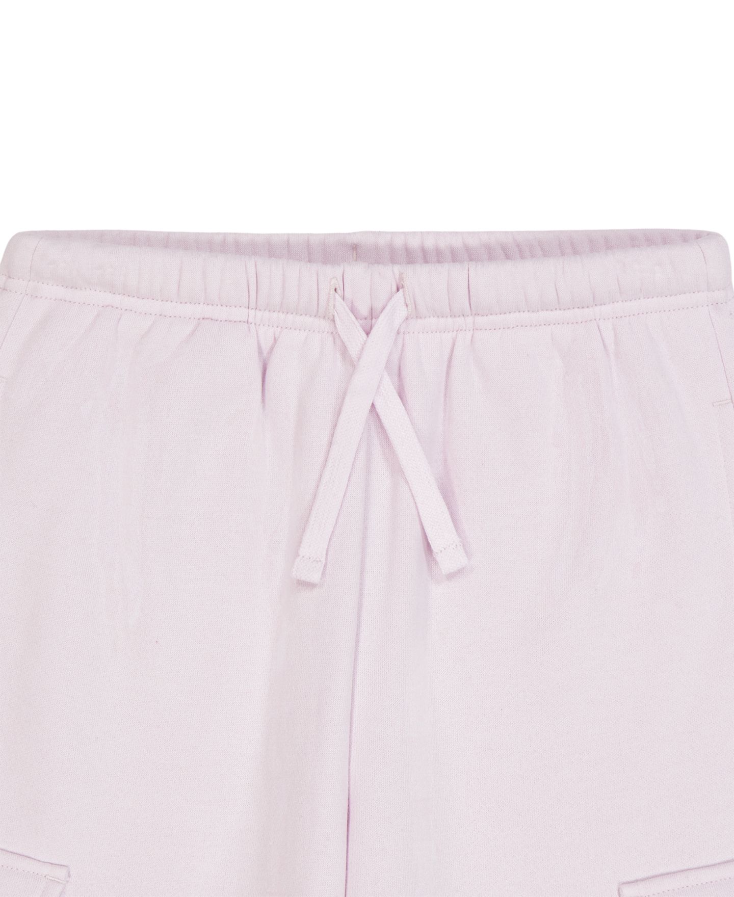 Брюки Calvin Klein Monologo Wide-Leg Cargo Fleece для девочек, цвет: Орхидея ледяной — фото 4