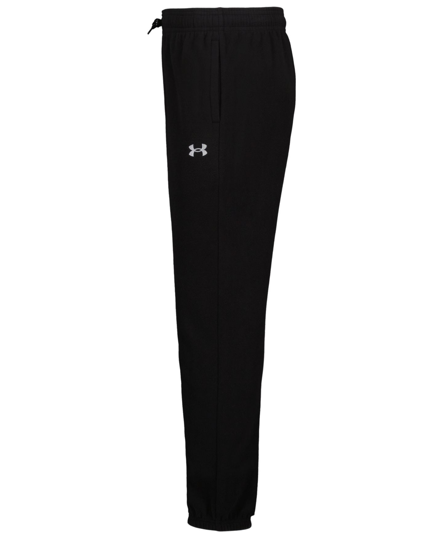Брюки Under Armour Logo Drawstring Jogger Pants для мальчиков, цвет: Чёрный — фото 3