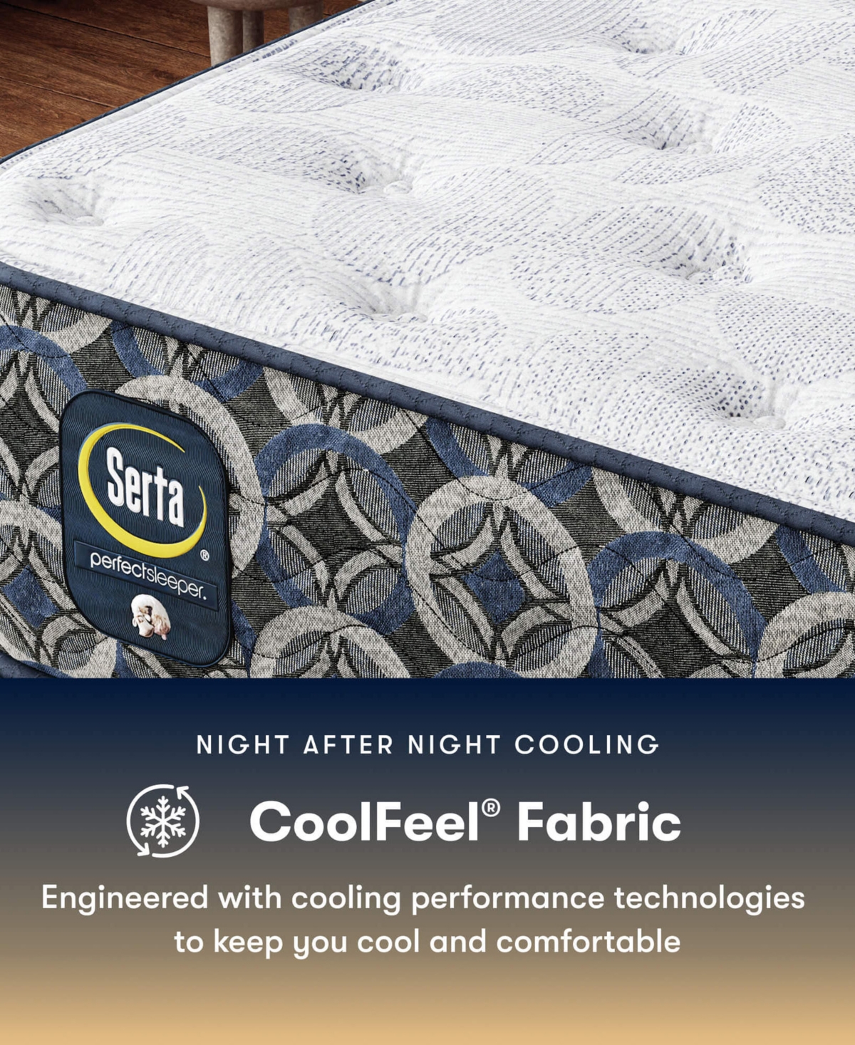 Serta Perfect Sleeper Orange Coast 13" Medium Tight Top Mattress Set