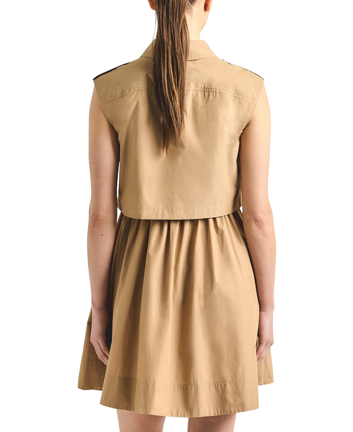 Derek Lam 10 Crosby Women's Sequoia V-Neck Button-Down Dress
