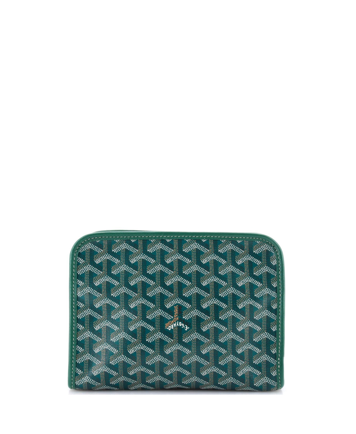 Pre-Owned Goyard Pm Jouvence Toiletry Pouch Coated Canvas