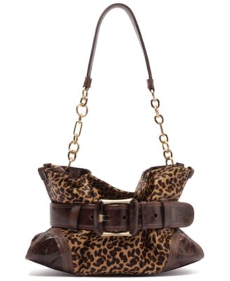 Riley Small Leather Patterned Shoulder Handbag