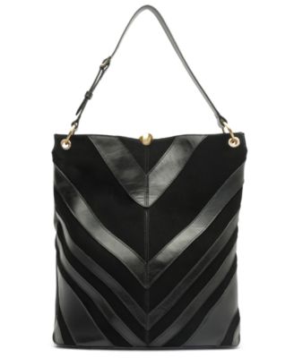 Aurora Large Leather Hobo Handbag