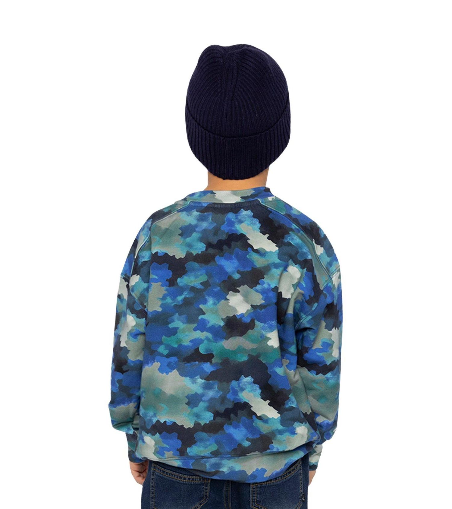 Little and Big Boy(6-12) Camouflage Fleece Sweatshirt
