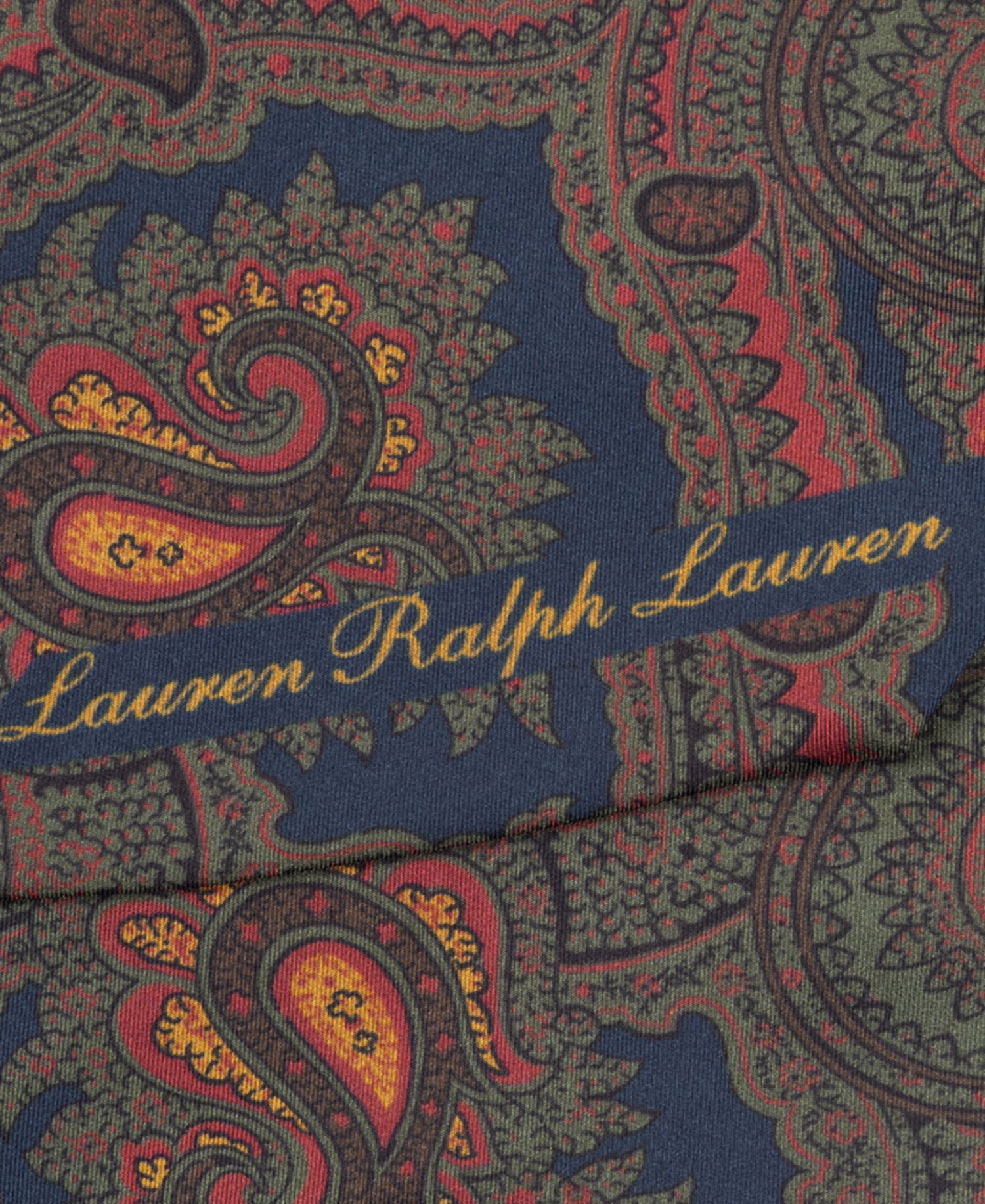 Paisley Skinny Scarf