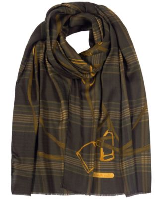 Plaid Belting Wrap