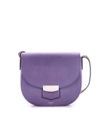 Small Trotteur Crossbody Bag Grainy Leather