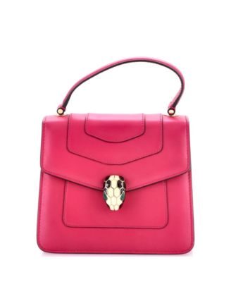 Small Serpenti Forever Top Handle Bag Leather