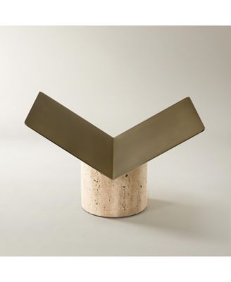 Travertine Book Stand