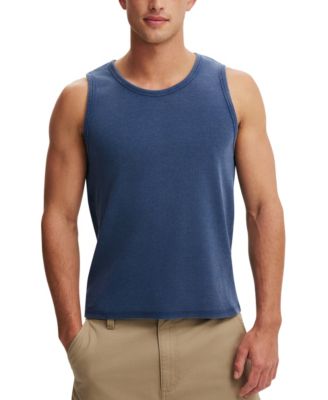 Men's Wardrobe Ribbed Crewneck Tank Top