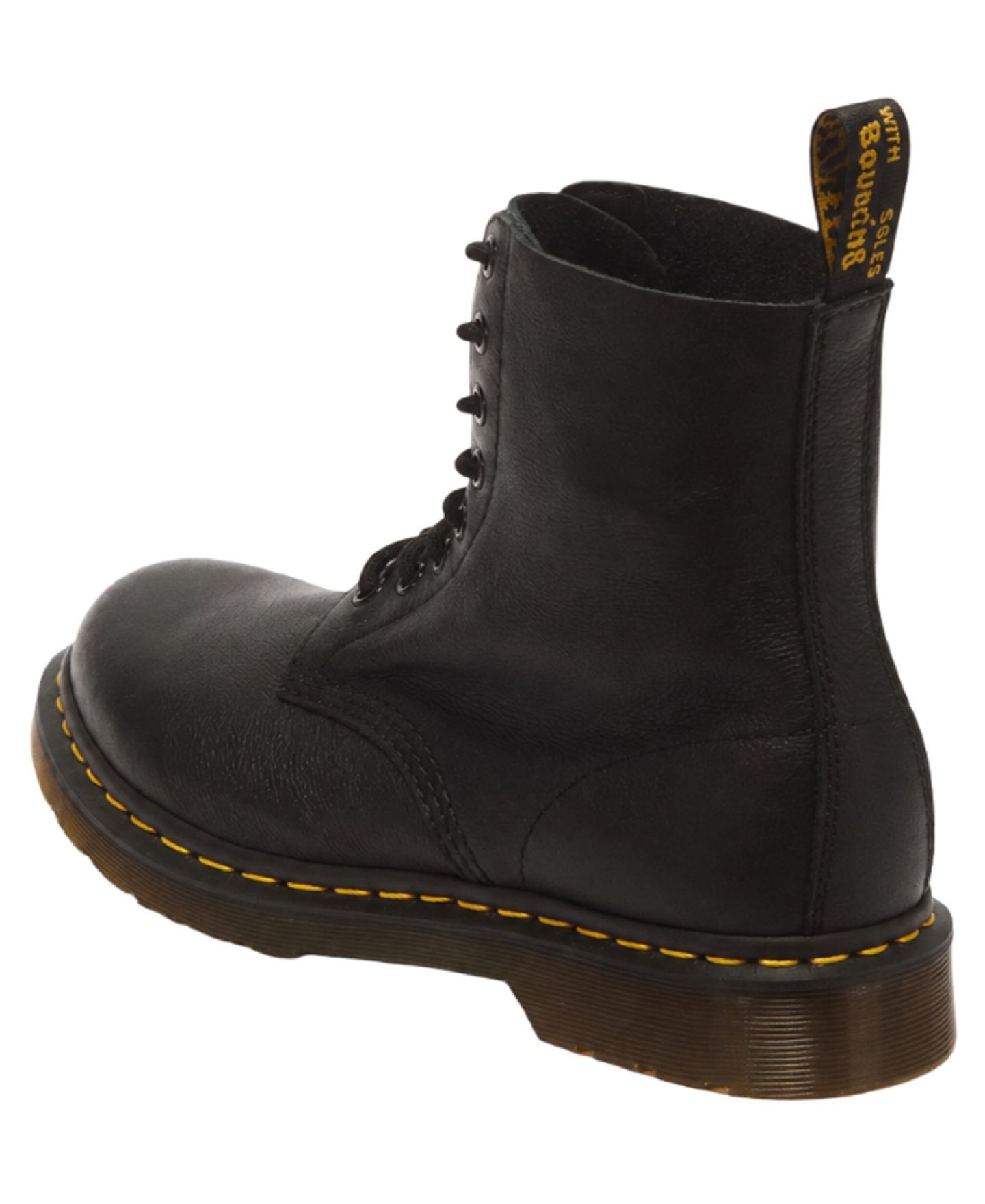 Женские ботинки Dr. Martens 1460 Pascal Virginia Leather 8 Eye Lace-Up Booties, цвет: Чёрный — фото 3