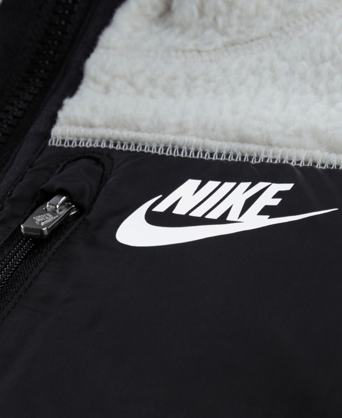 Nike Toddler Boys Reversible Faux-Sherpa Jacket
