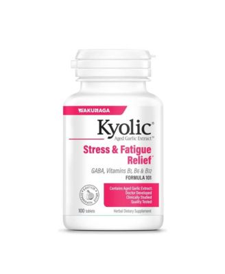 Aged Garlic Extract Formula 101, Stress and Fatigue Relief, 100 tablets.