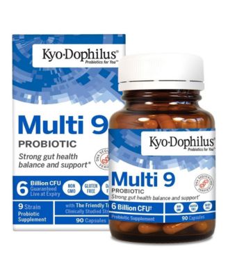 Kyo-Dophilus Multi 9 Probiotic, Strong gut health balance and support, 90 capsules