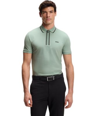Men's Stretch Cotton Slim-Fit Polo Shirt