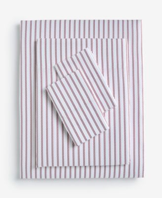 550 Thread Count Printed Cotton 3-Pc. Sheet Set, Twin