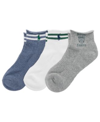 Women's Crest Logo Crew Socks, 3-Pack