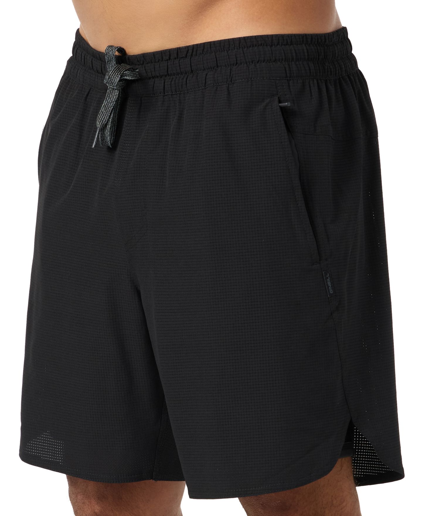 Мужские шорты O'Neill Performance Hybrid Shorts, 8" Inseam, цвет: Чёрный — фото 2