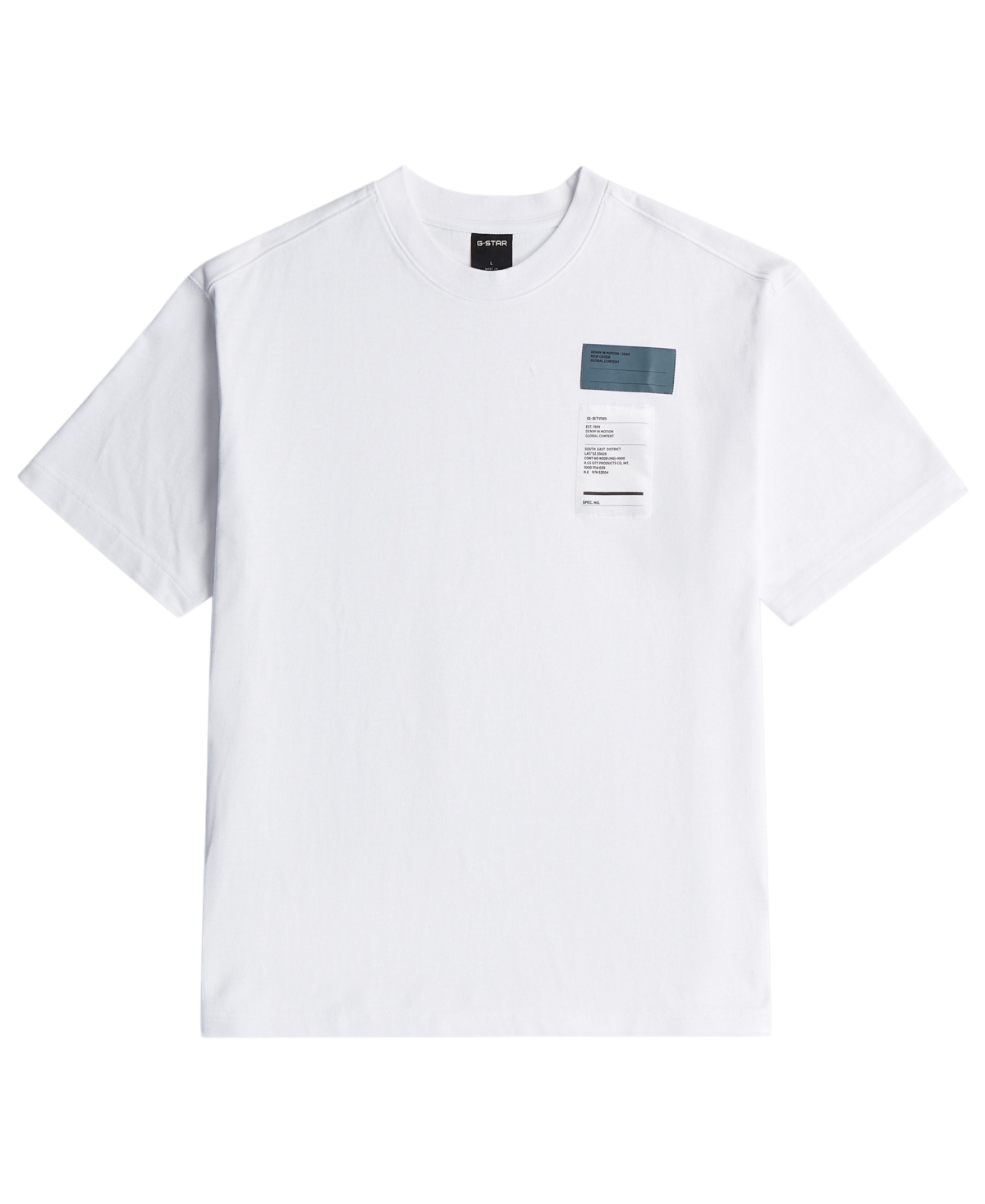 G-Star Raw Men's Multi Chest Badge Relaxed-Fit T-Shirt