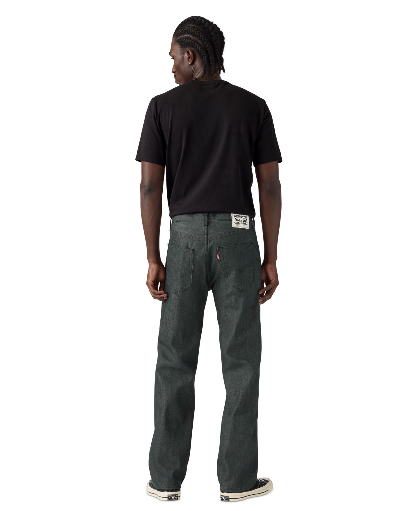 Мужские джинсы Levi's 501™ Original Shrink-To-Fit Non-Stretch, цвет: Evolution Stf — фото 7
