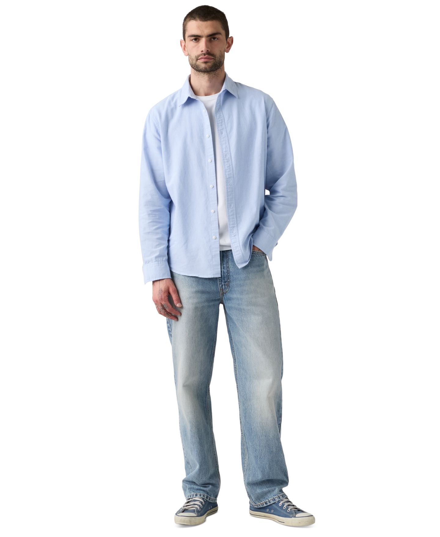 Мужские джинсы Levi's 565™ Loose Straight, цвет: Back Again — фото 2