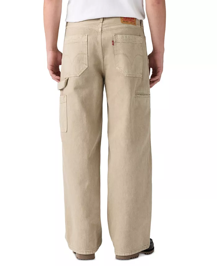 Men's Baggy Utility Zip-Fly Jeans - thumbnail 6