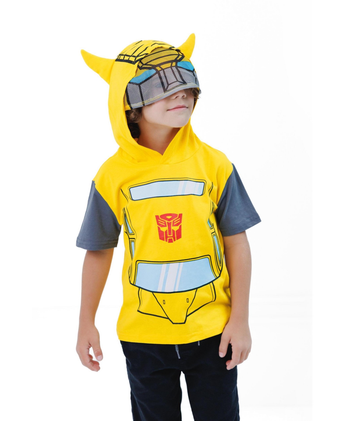 Transformers Boy's (5-12) Cosplay Hooded T-Shirt