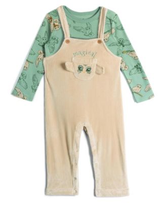 Hedwig Baby ( new born to 24 M )2-Piece Overalls and T-Shirt Se