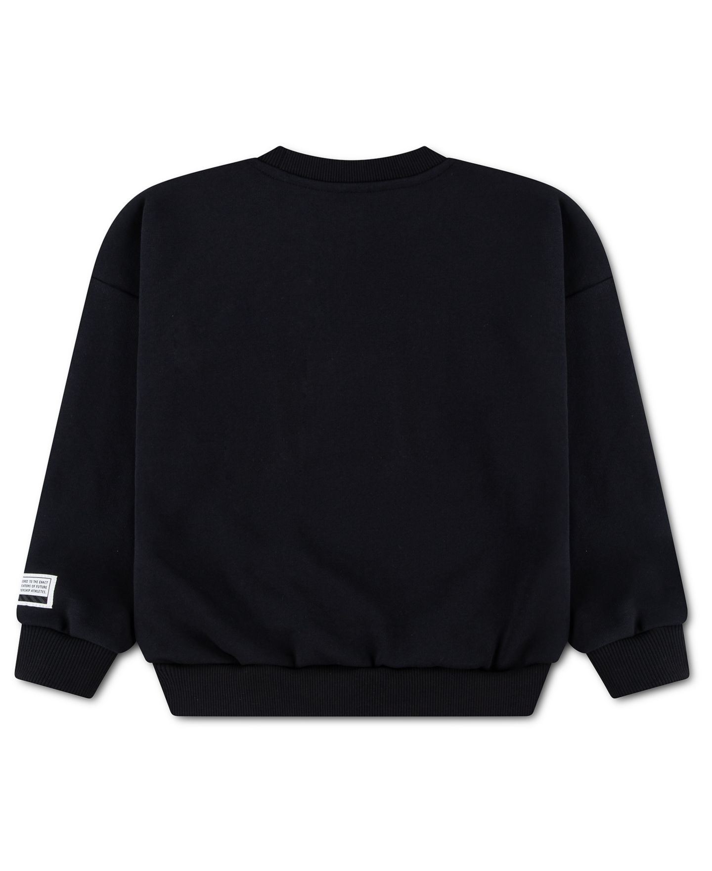 Свитшот Nike Sportswear Multisport Fleece Crewneck Sweatshirt для мальчиков, цвет: Чёрный — фото 2