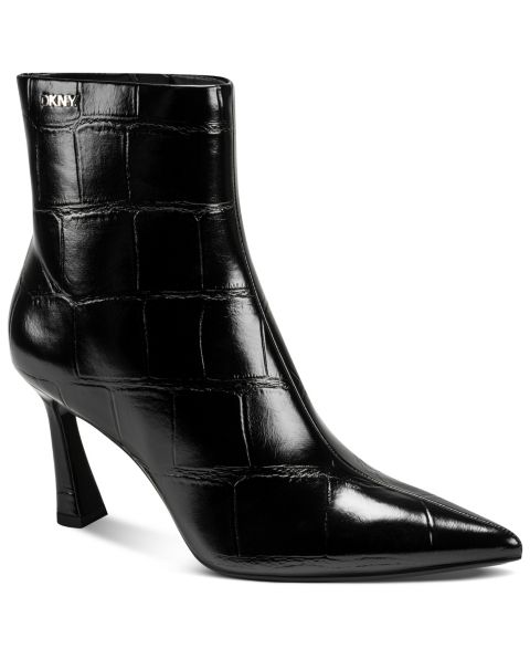 Женские ботинки DKNY Cayden Pointed Toe Booties, цвет: Чёрный