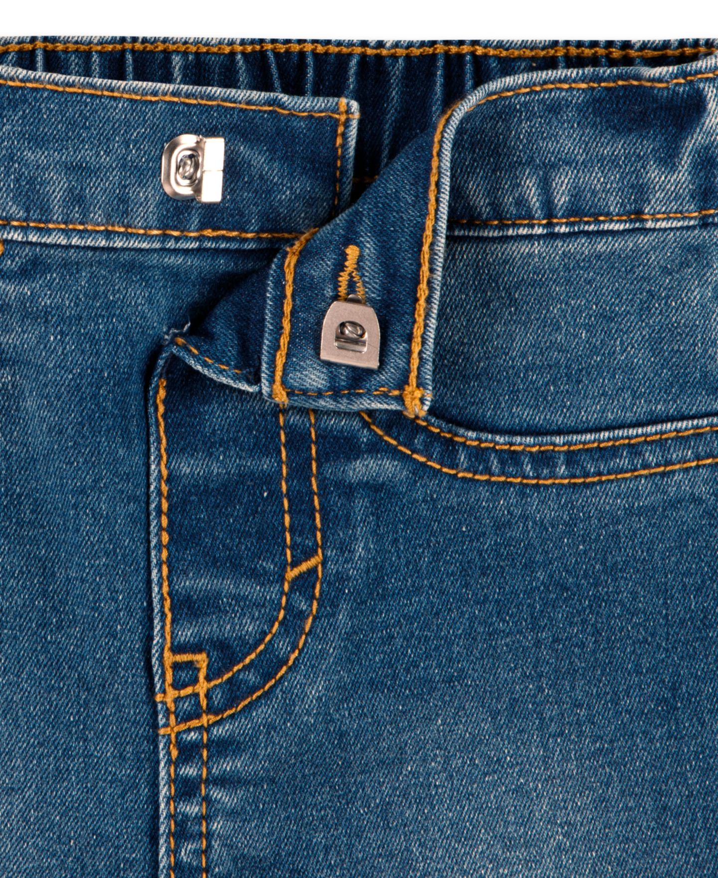 Детский комплект Levi's для малыша: футболка с мотоциклом с коротким рукавом и джинсы, цвет: Золотой — фото 4