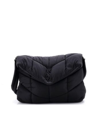 Loulou Puffer Messenger Bag Quilted Econyl