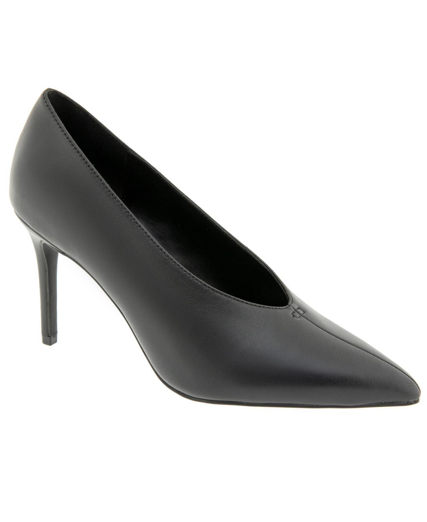 Женские туфли BCBG Basha High Vamp Leather, цвет: Чёрный кожаный — фото 1