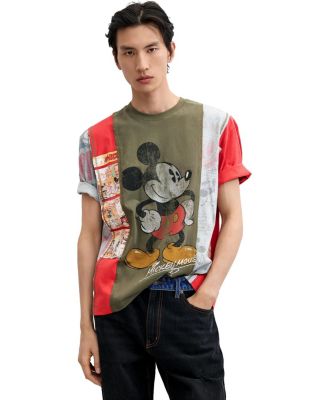Men's Mickey collage T-shirt
